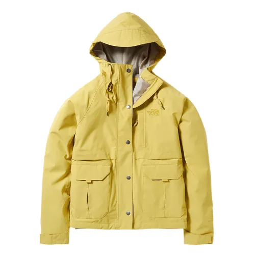 THE NORTH FACE Jackets Women's Yellow Hooded Moderate Other