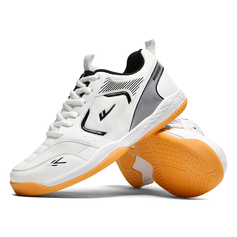 Warrior Cushioning Breathable Slip Resistant Low top Badminton Shoes Unisex
