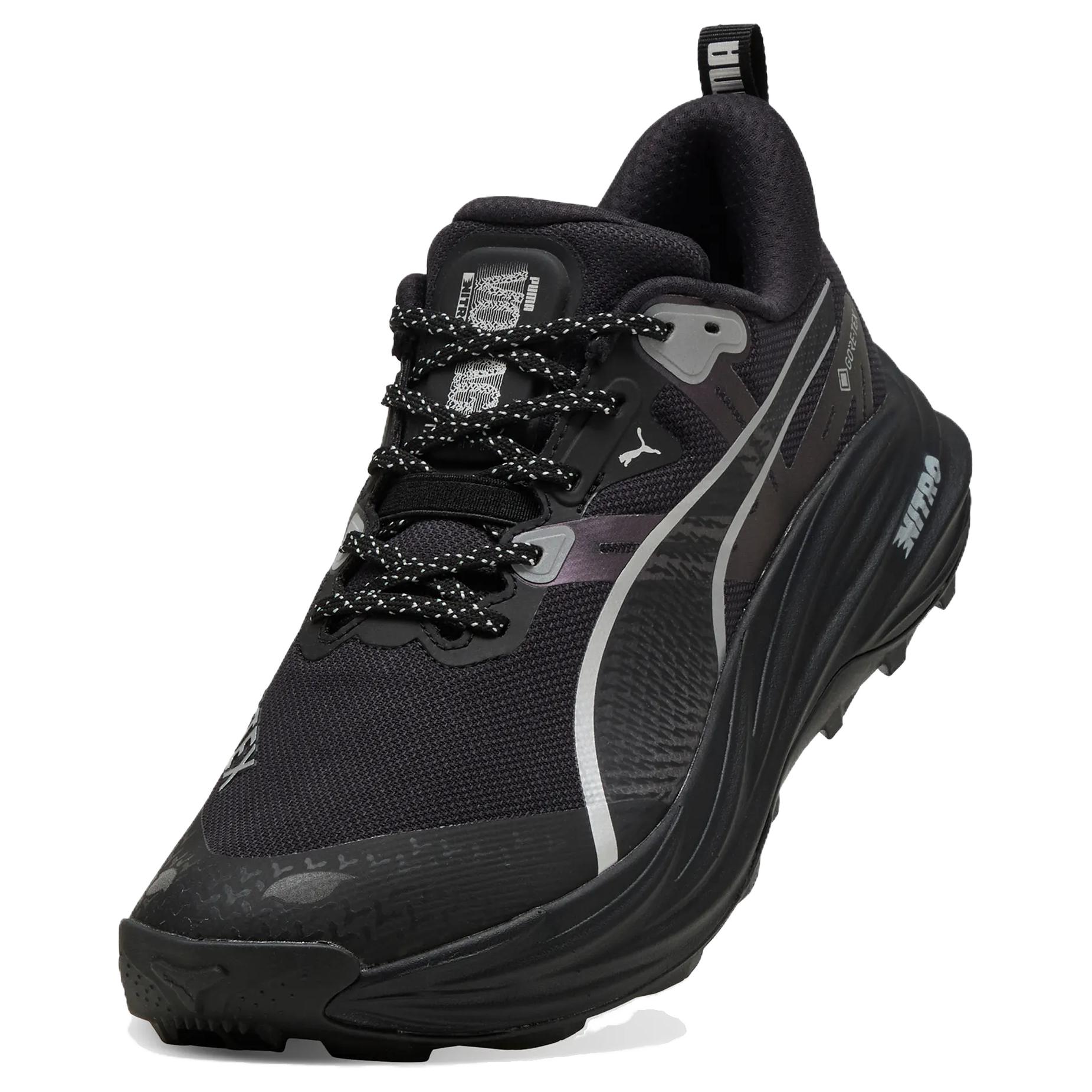 PUMA Voyage Nitro 4 Abrasion Resistant Low top Running Shoes Men’s Black