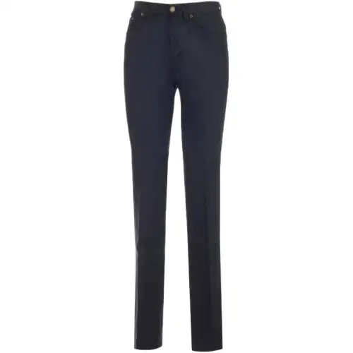 SAINT LAURENT Jeans Women's Black Moderate Slim Fit Pants