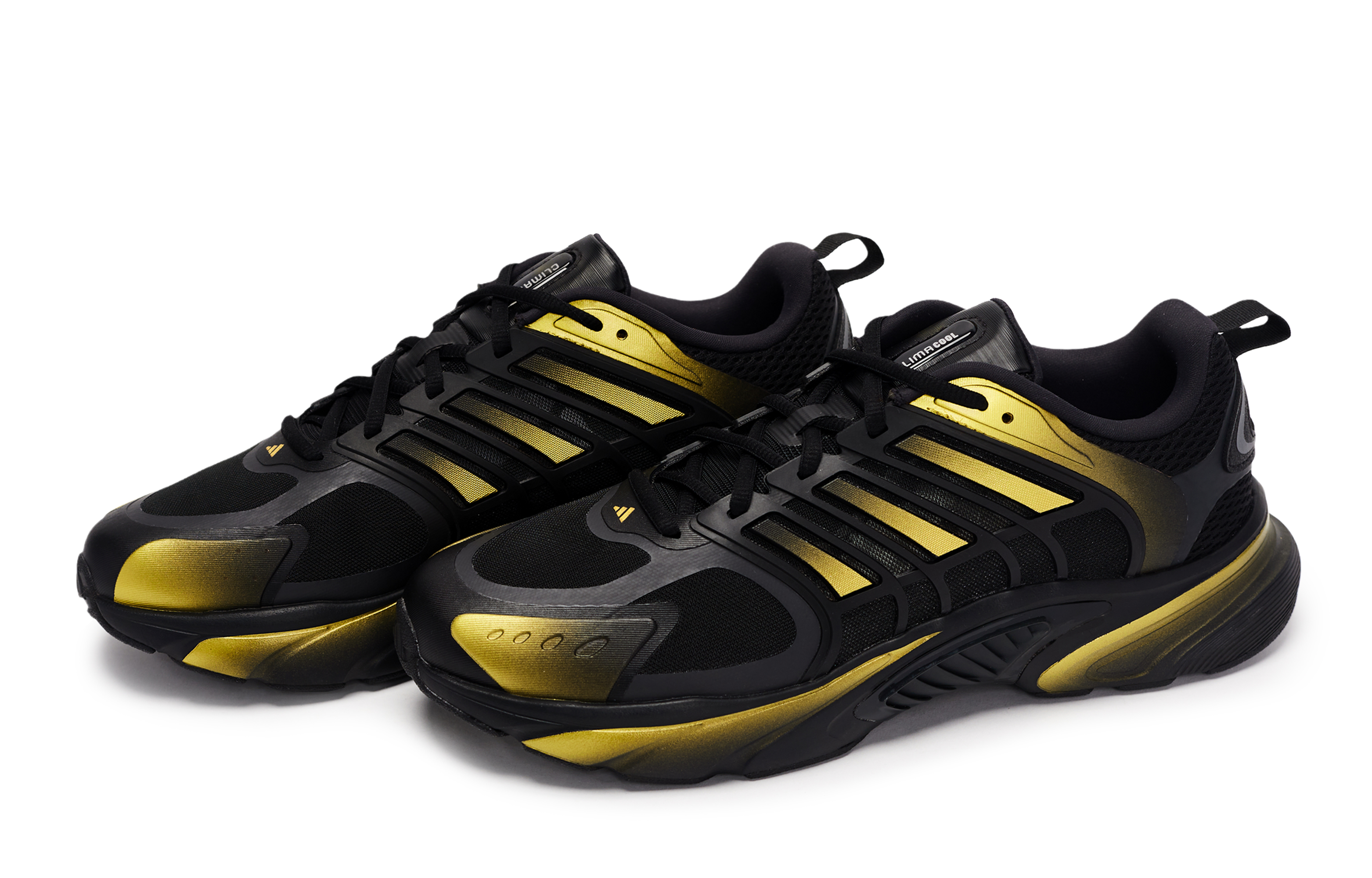Adidas Climacool Ventania Abrasion Resistant Abrasion Resistant Low top Running Shoes Unisex Black Gold