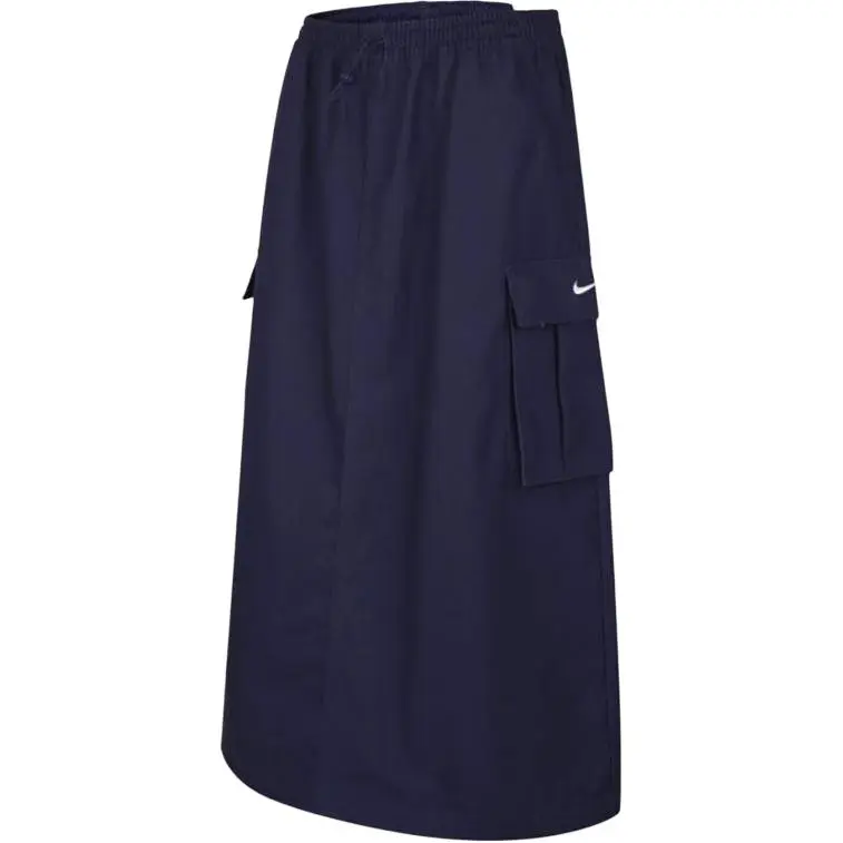 Nike Casual Long Skirts Women's Blue Moderate