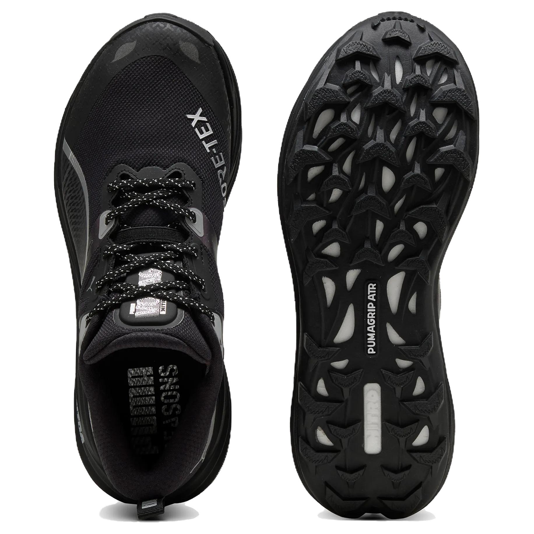 PUMA Voyage Nitro 4 Abrasion Resistant Low top Running Shoes Men’s Black