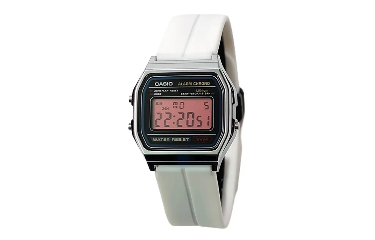 CASIO Custom Collection Quartz Movement Silicone Strap Watch Men's Watches Black Dial