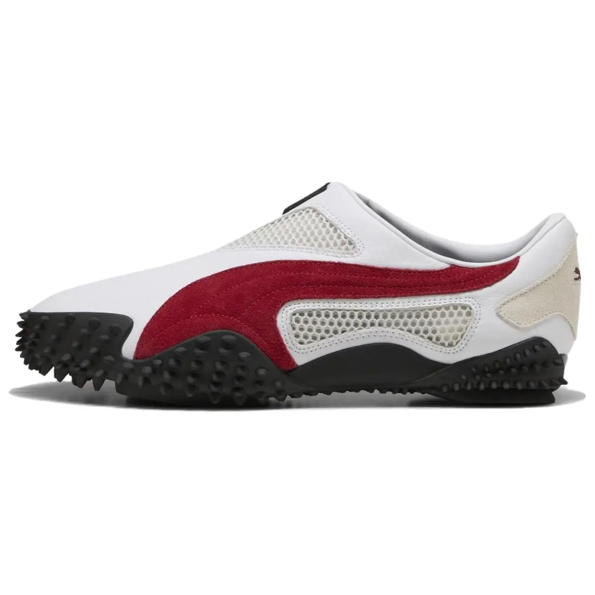PUMA Abrasion Resistant Low top Casual Shoes Unisex White Red