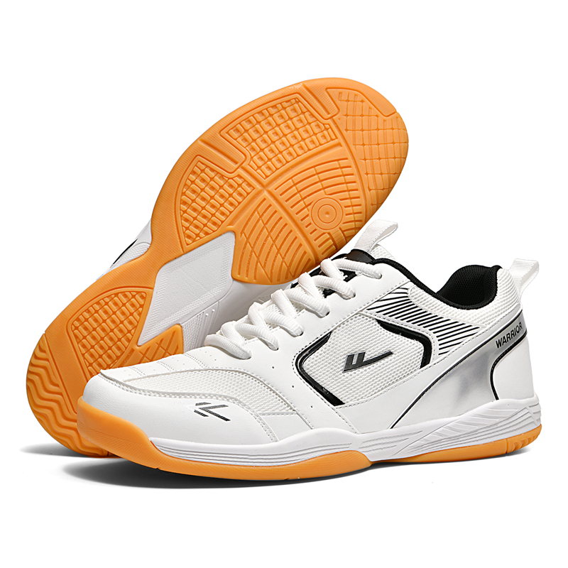 Warrior Cushioning Breathable Slip Resistant Low top Badminton Shoes Unisex