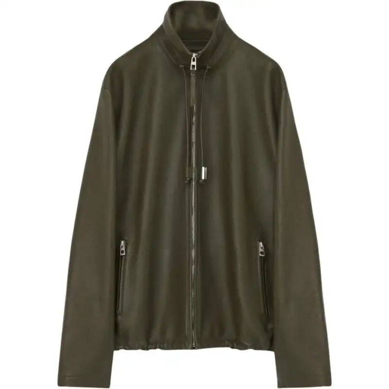 LOEWE FW25 Leather Jacket Men's