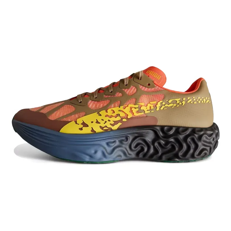 Salehe Bembury x PUMA Velum Nitro Abrasion Resistant Abrasion Resistant Low top Casual Shoes Men's Orange Brown