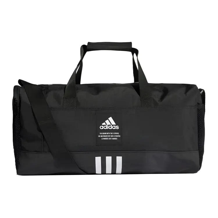 Adidas Polyamide Travel Bag Gym Bag Unisex Black
