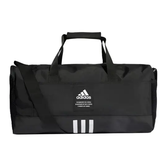 Adidas Polyamide Travel Bag Gym Bag Unisex Black
