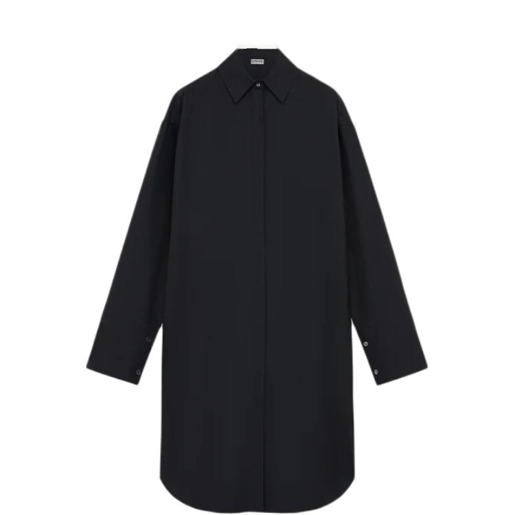 LOEWE Anagram SS25 Long Sleeved Dress Women's