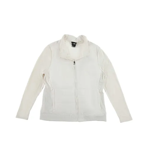 THE NORTH FACE Jackets Women's Gardenia Heather White Stand Collar Moderate Other