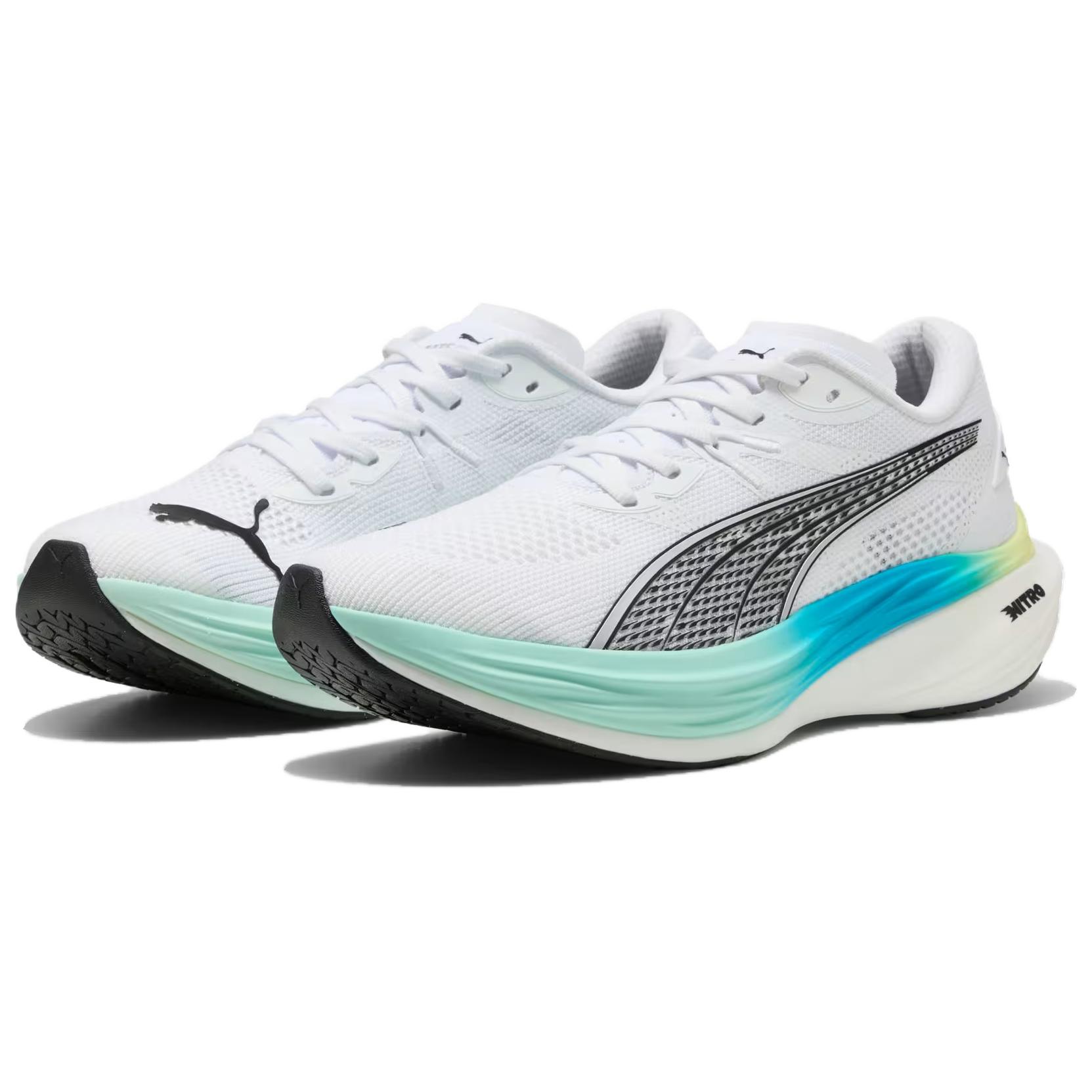 PUMA Deviate NITRO 3 Low top Running Shoes Men’s White