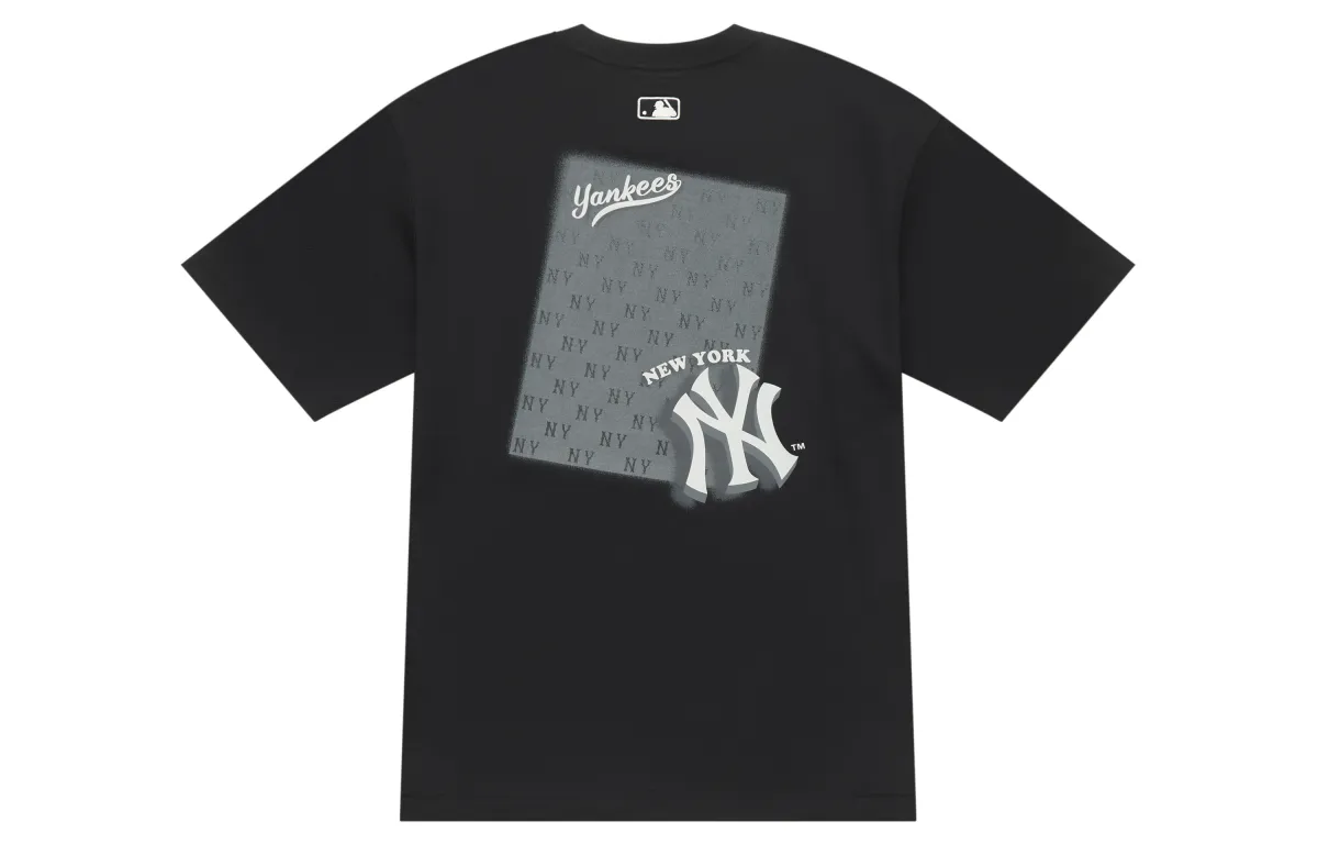 MLB MONOGRAM FW25 T Shirt Unisex Black