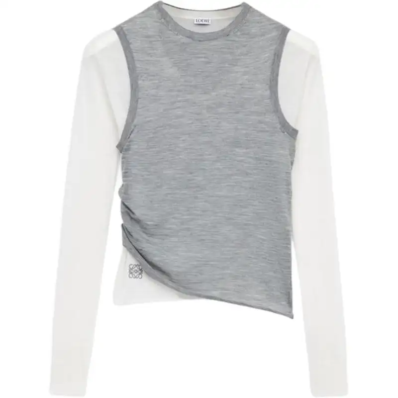 Loewe draped cashmere top
