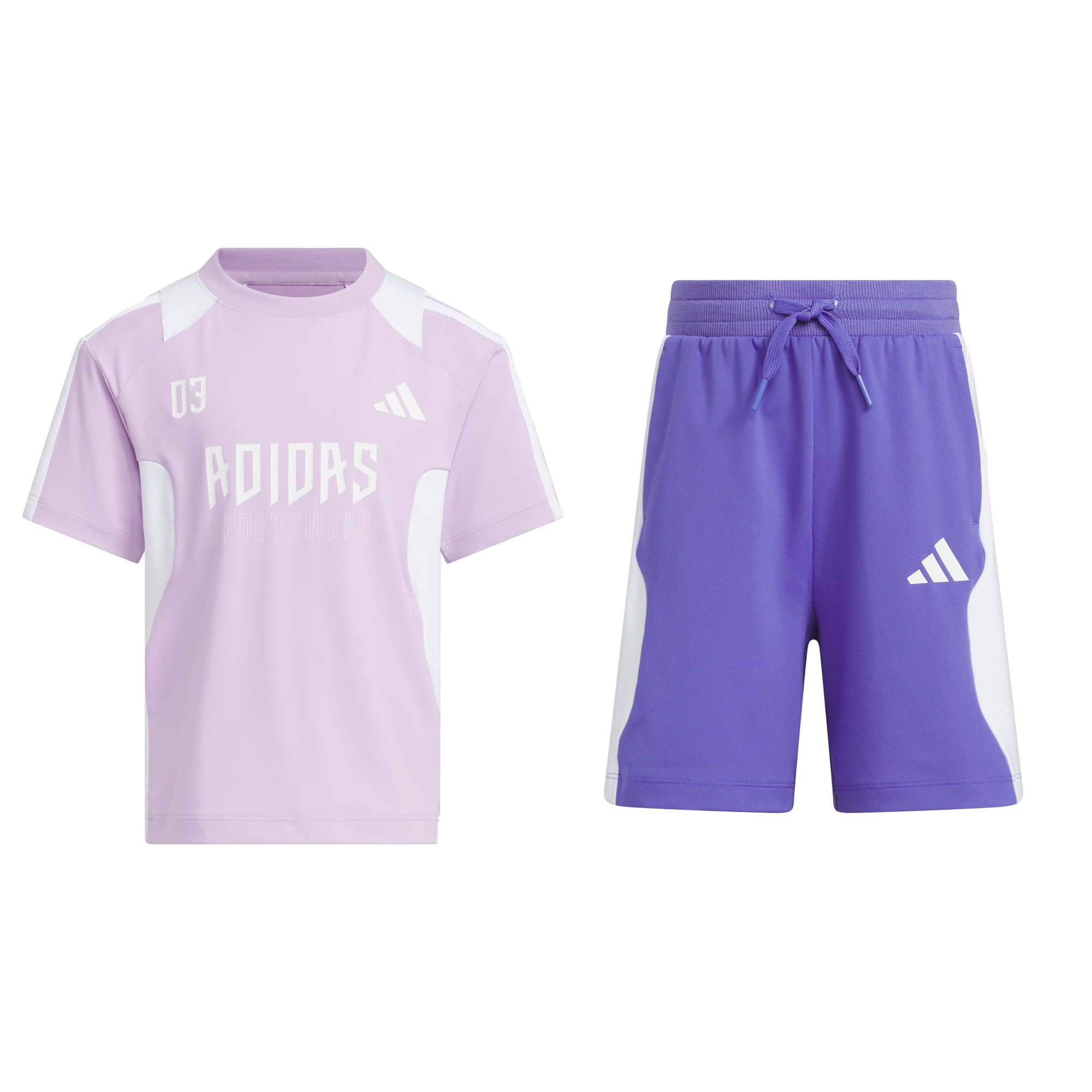 Детский костюм adidas sportswear track 2 (разноцветный)