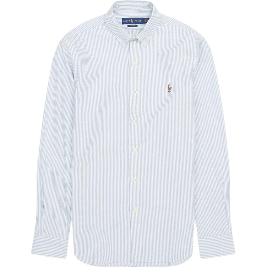 Мужская рубашка Ralph Ralph Lauren Logo (синяя)