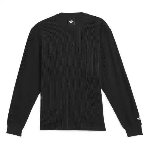 Adidas Originals Skateboarding Waffle Knit Long Sleeve Shirt