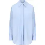 LOEWE Curved Hem Buttoned Shirt