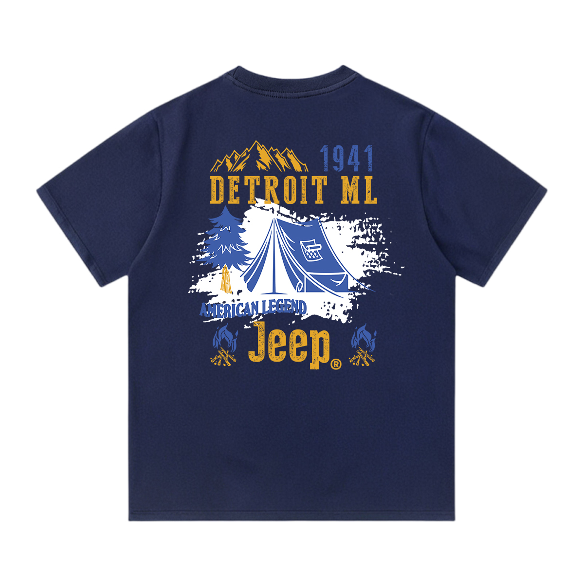 Футболка Jeep (синяя) — фото 3