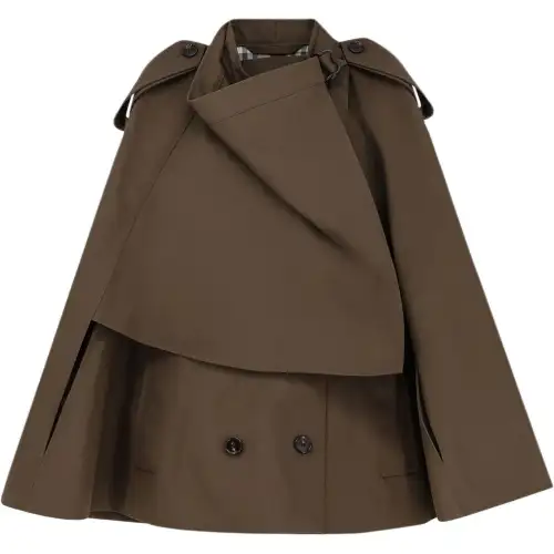 Burberry Double Breasted Trench Jacket
