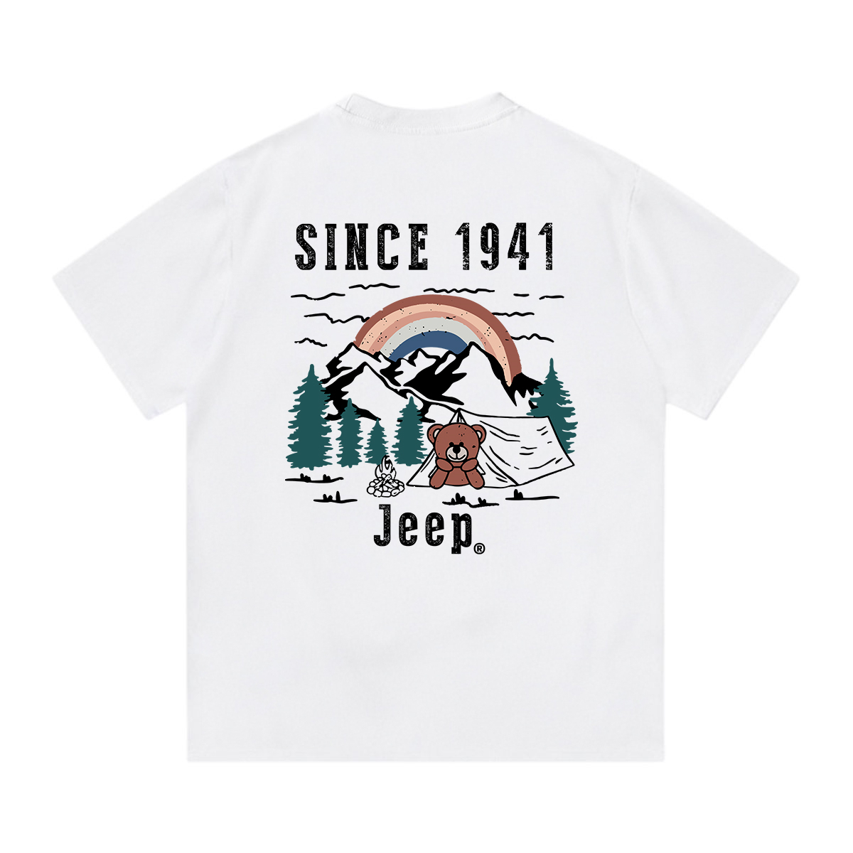 Футболка Jeep (бежевый) — фото 2