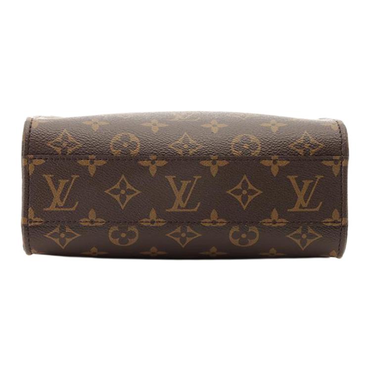 Сумка Louis Vuitton Sac Plat BB (коричневая) — фото 4