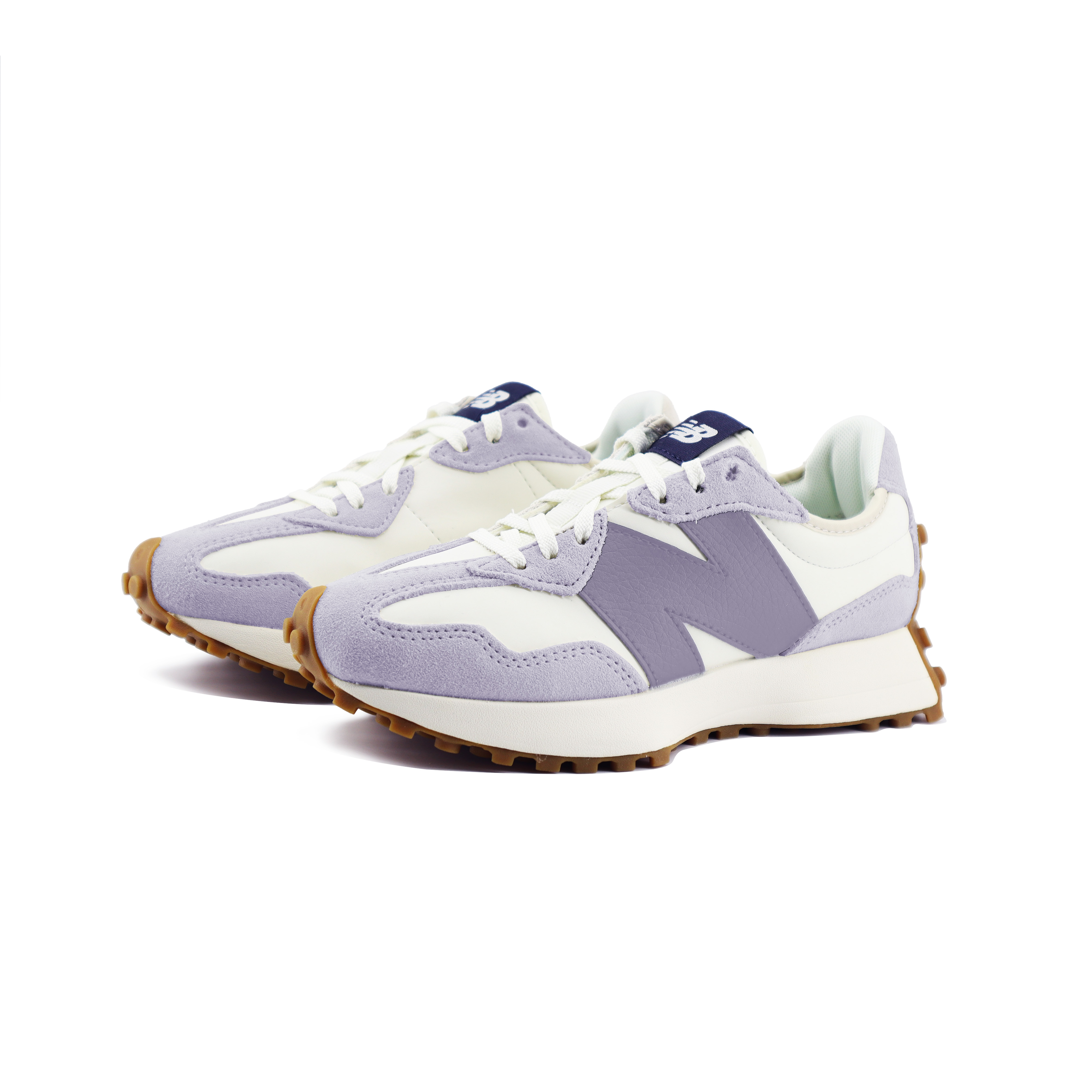 New Balance NB 327 Abrasion Resistant Abrasion Resistant Low top Casual Running Shoes Women’s White Purple