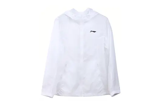 Li Ning Super Light Sun Protection Clothing Unisex White