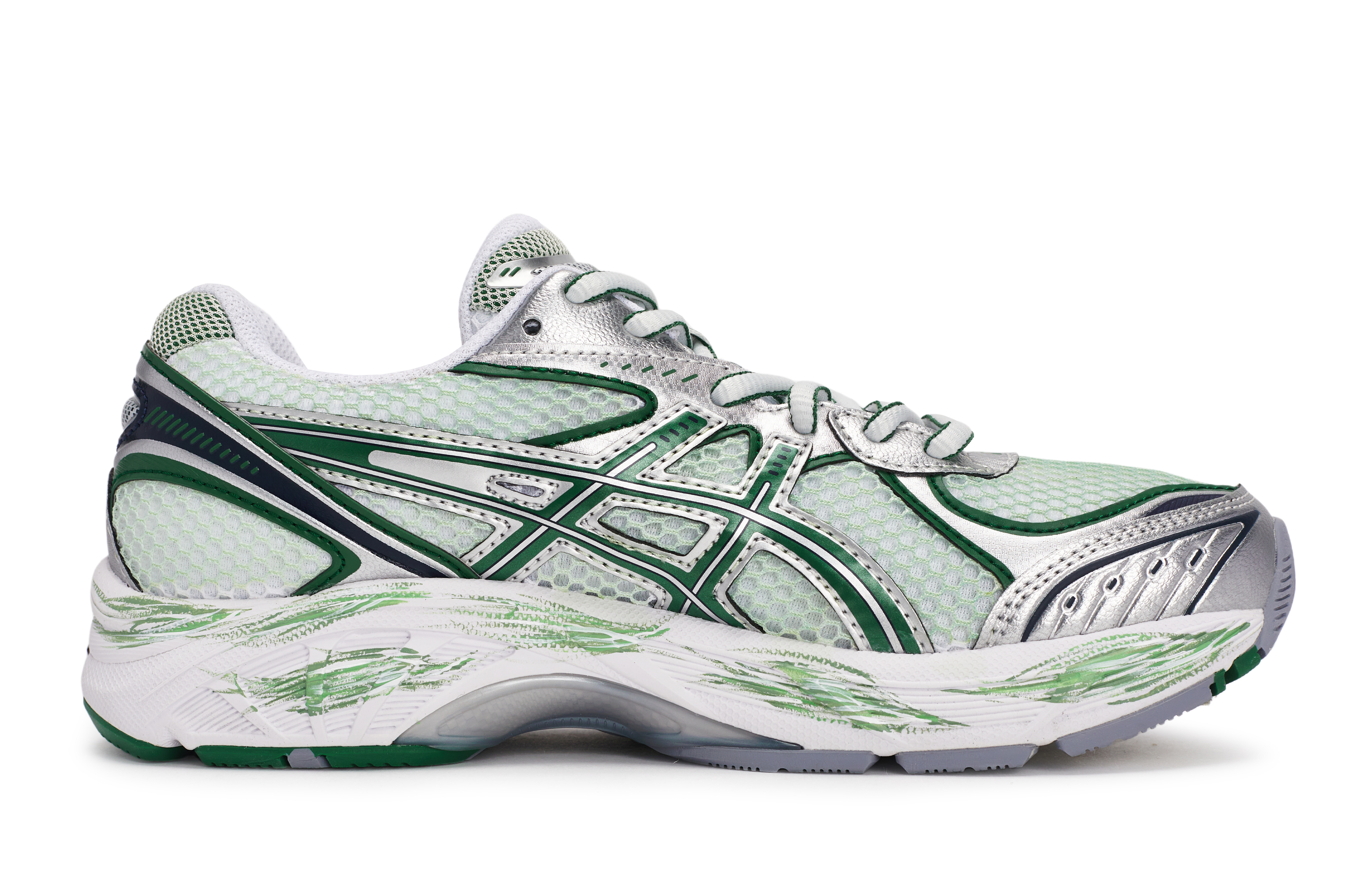 Asics GT 2160 Abrasion Resistant Abrasion Resistant Low top Running Shoes Unisex White Green
