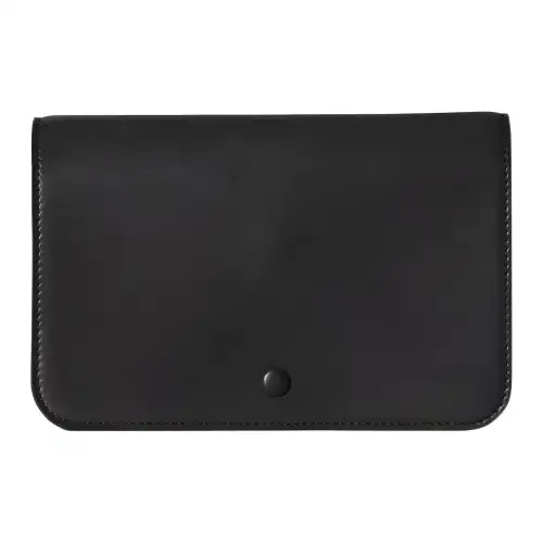 THE ROW Leather Clutch Small Women's Woody Brown