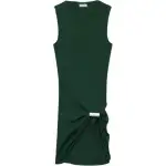 LOEWE Tank Tops Women's Green Crew Neck Moderate Other