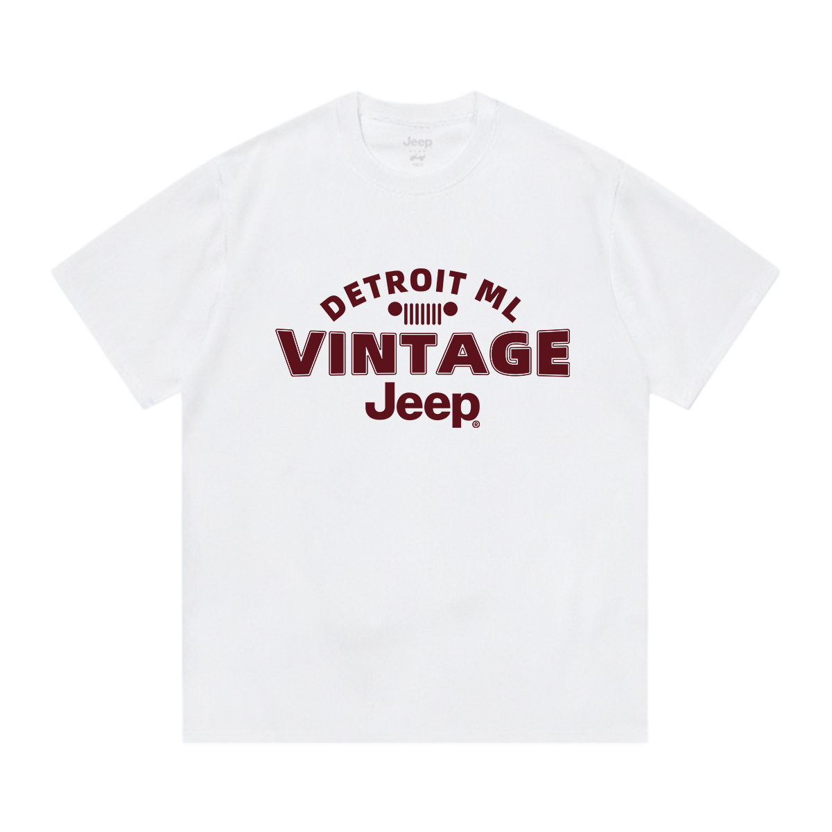 Футболка Jeep vintage (серая)