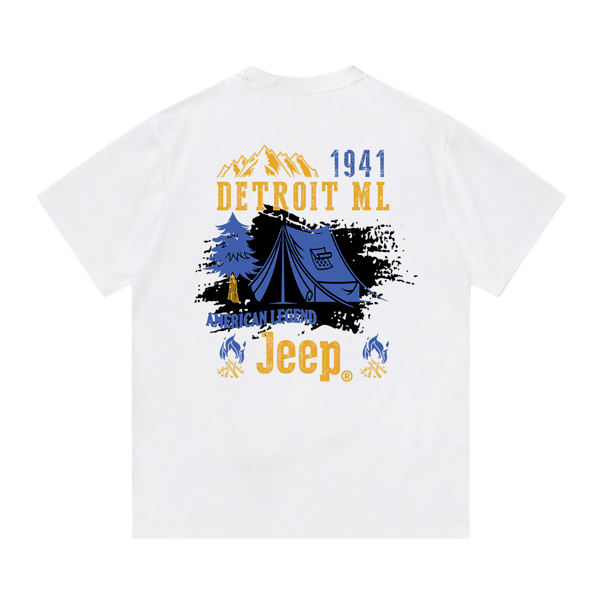 Футболка Jeep (синяя)
