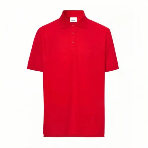 Burberry SS24 Polo Shirt Men's Red