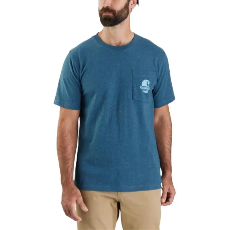 Carhartt 106147 Relaxed Fit Heavyweight Short Sleeve T Shirt Unisex