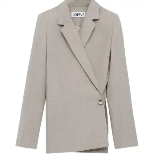 Loewe Single Breasted Long Sleeved Jacket