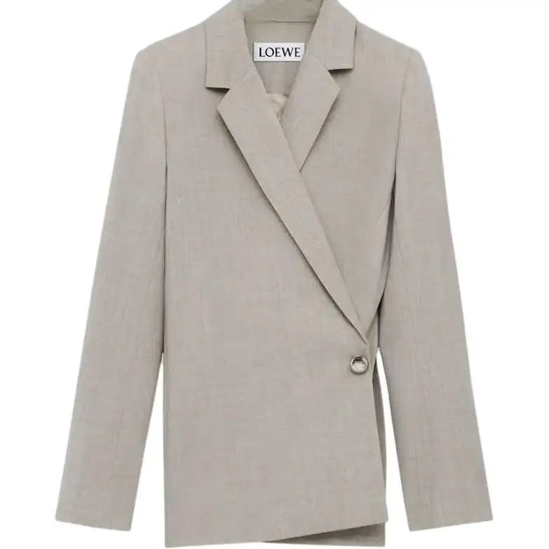 Loewe Single Breasted Long Sleeved Jacket