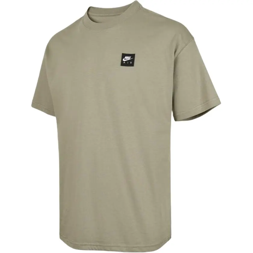 Nike Air T-Shirts Men's Gray Crew Neck Moderate