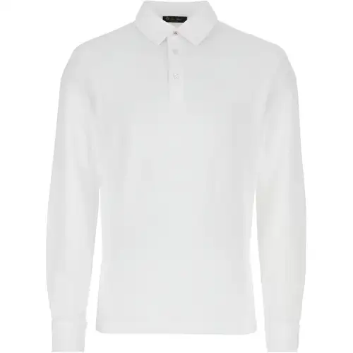 Loro Piana Long Sleeved Polo Shirt