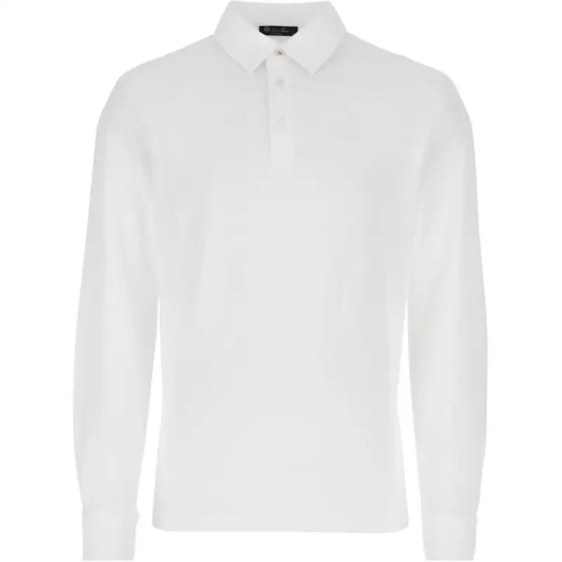 Loro Piana Long Sleeved Polo Shirt