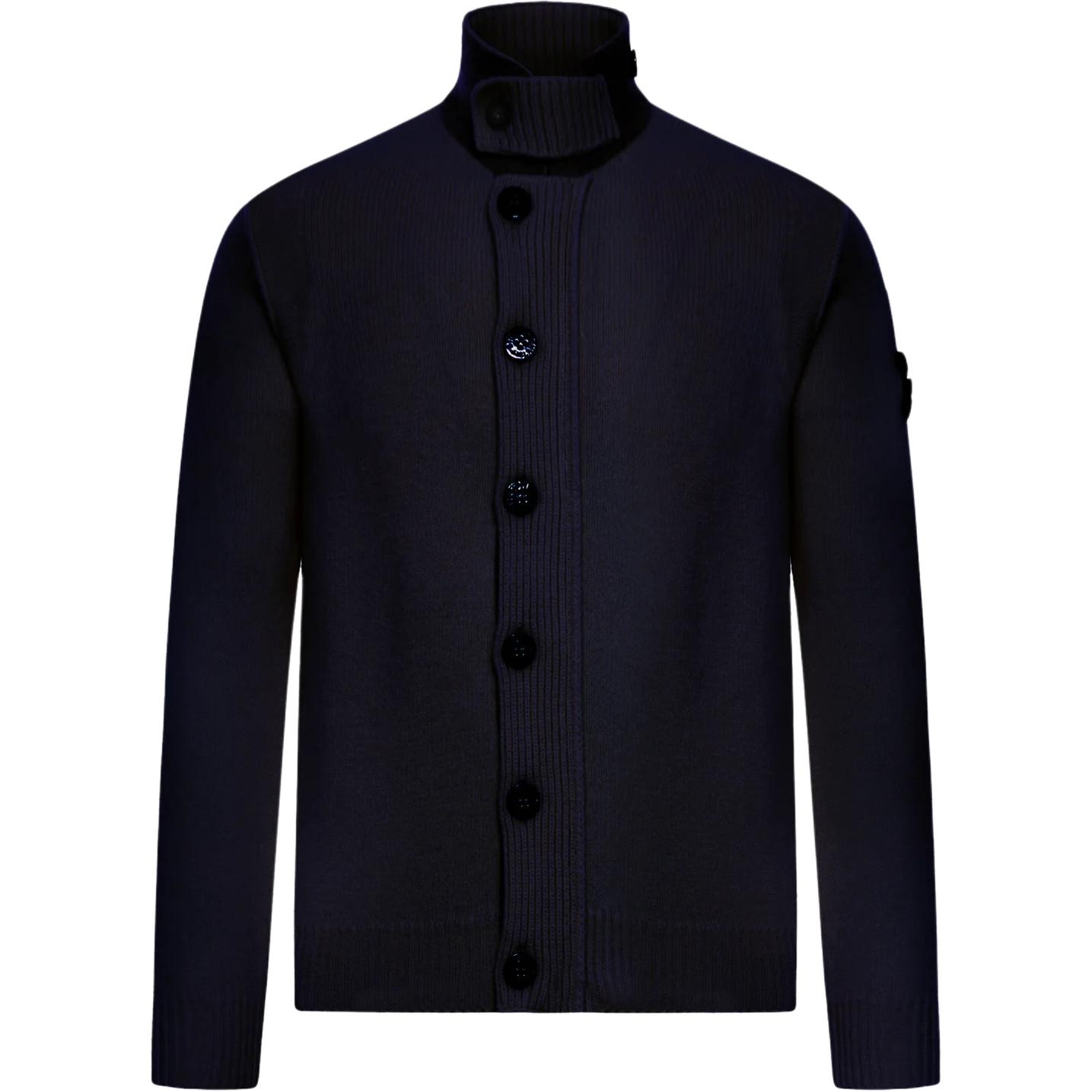 Кофта STONE ISLAND С высоким воротником (серая)