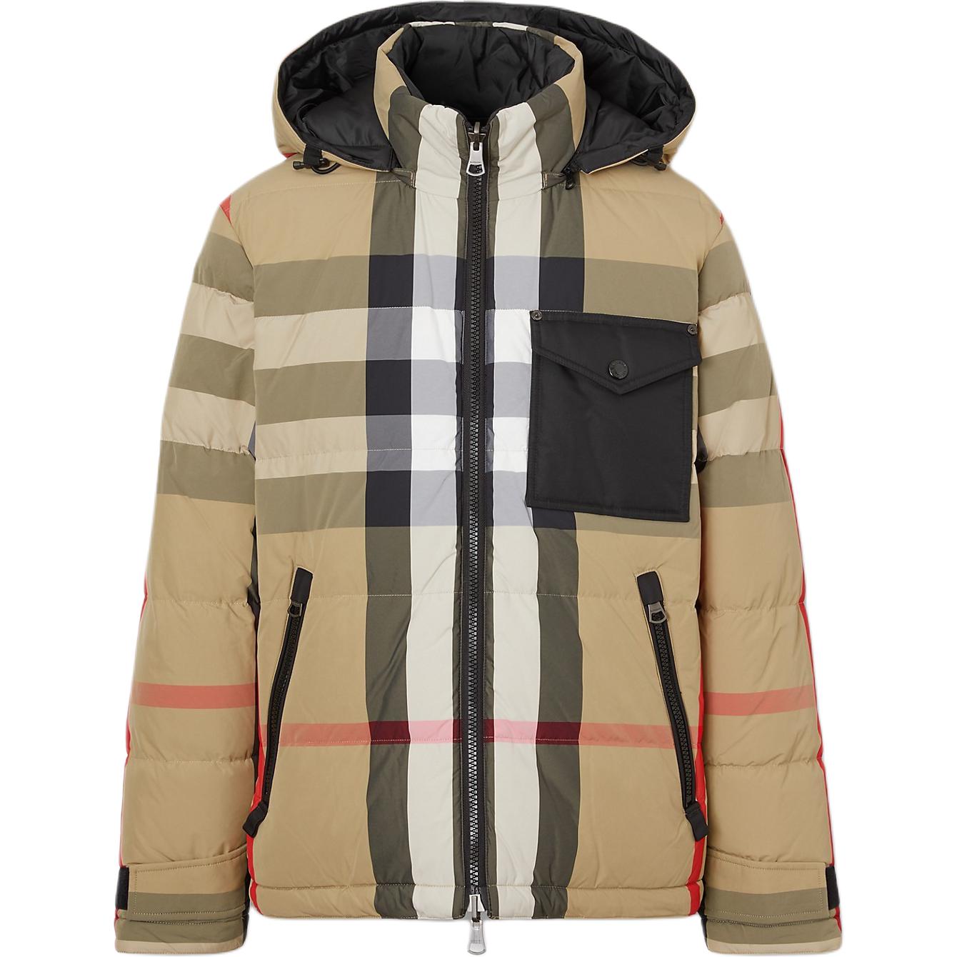 Burberry Reversible Check Puffer Jacket