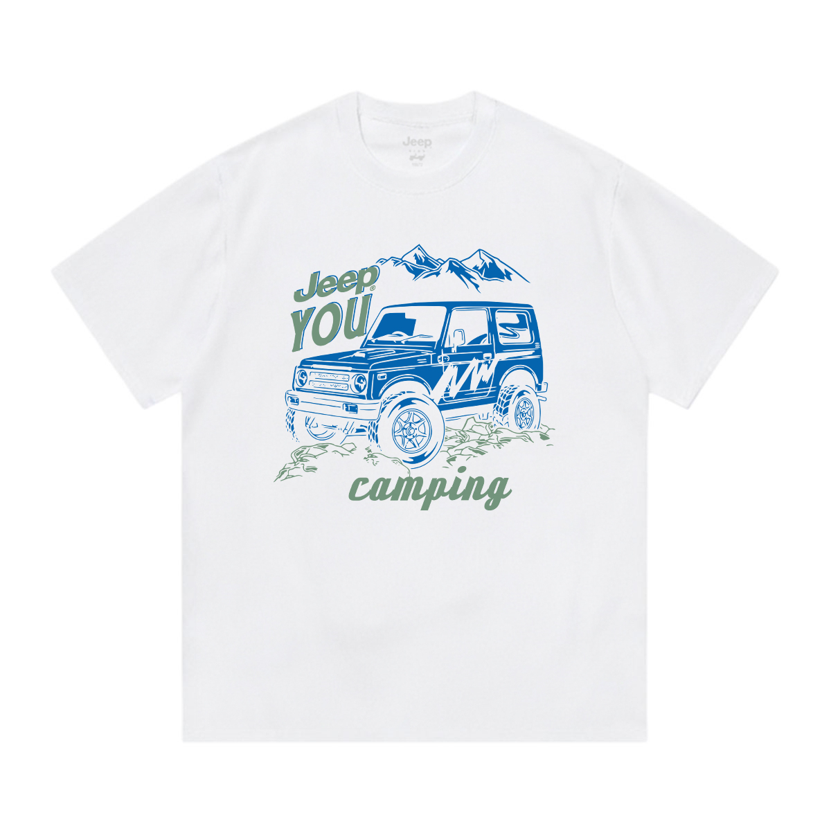 Футболка Jeep (синяя)