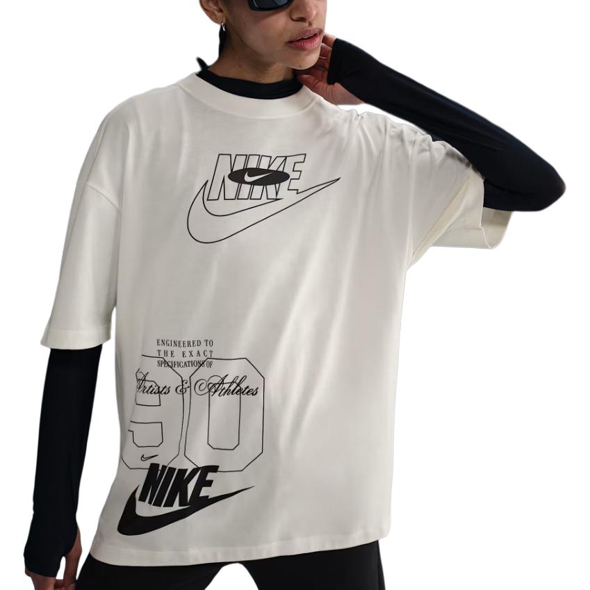 Женская футболка Nike (белая)