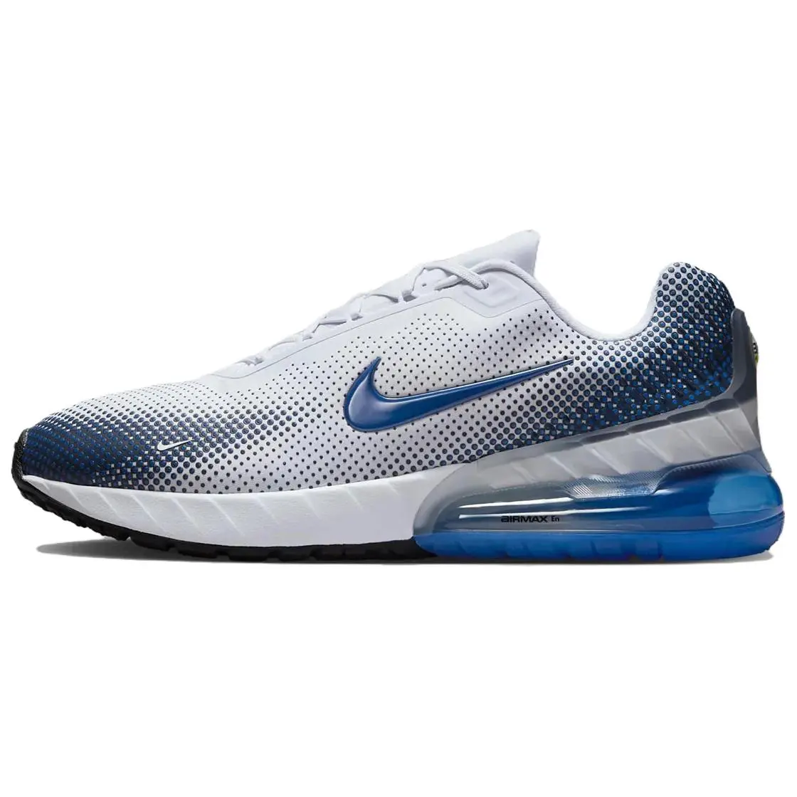 Nike Air Max Phoeni Abrasion Resistant Low top Casual Running Shoes Men's White Blue