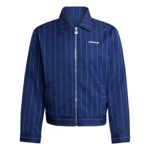 Adidas Originals pinstripe zip-up jacket
