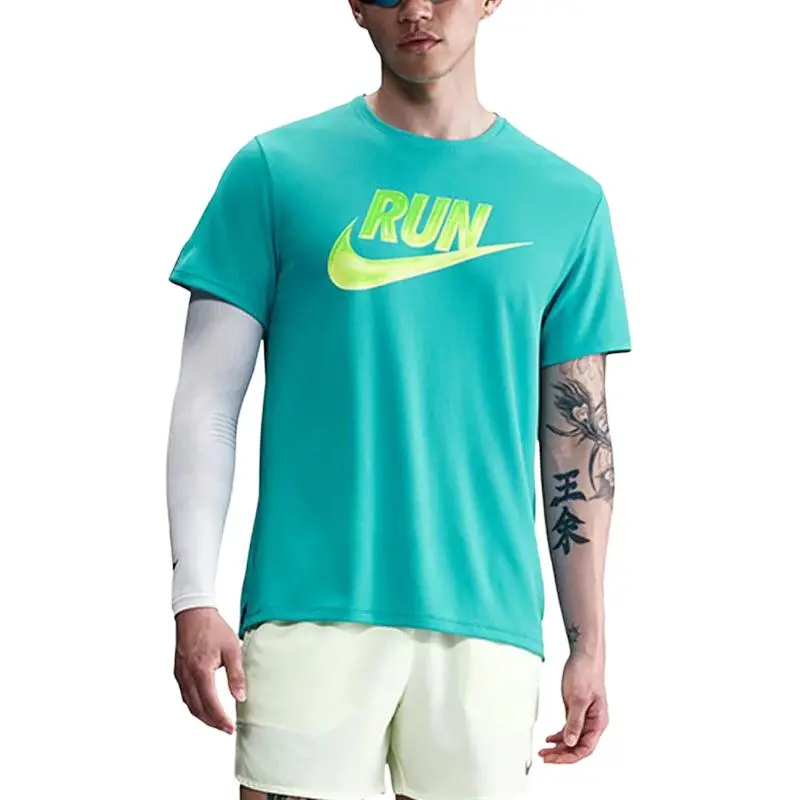Nike MILER SS25 T Shirt Men's Blue