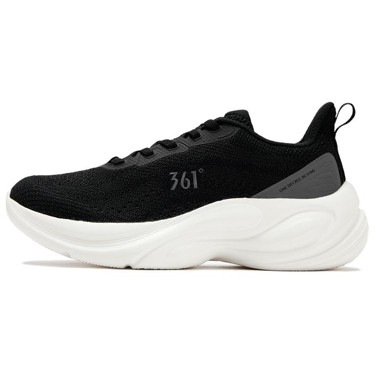361° Cushioning Breathable Lightweight Low top Casual Running Shoes Women’s Black White