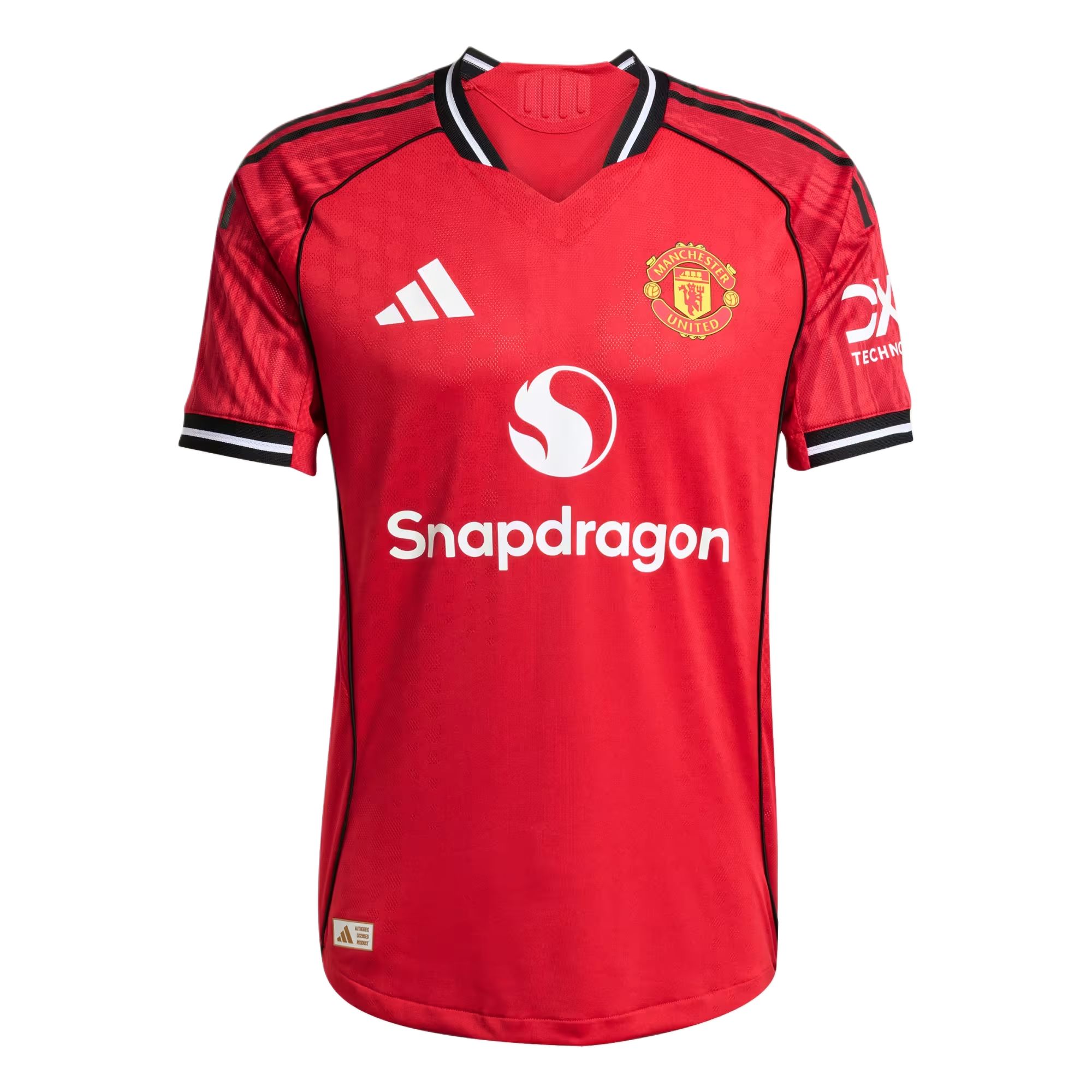 Adidas Free Shipping With AdiClub Manchester United 25/26 Home Authentic Jersey